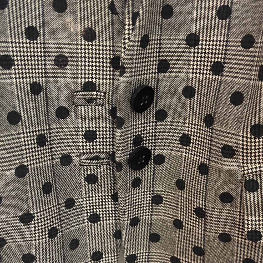 NWOT Lane Bryant Black and Tan Patterned Blazer - Picture 3 of 15